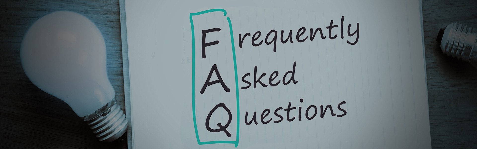 FAQ banner
